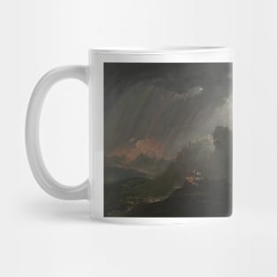 Joshua Commanding the Sun to Stand Still by John Martin Mug